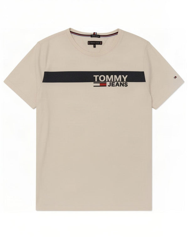T-shirt grafica per ragazzi Tommy Hilfiger Top 13-14 anni Colorblock bianco