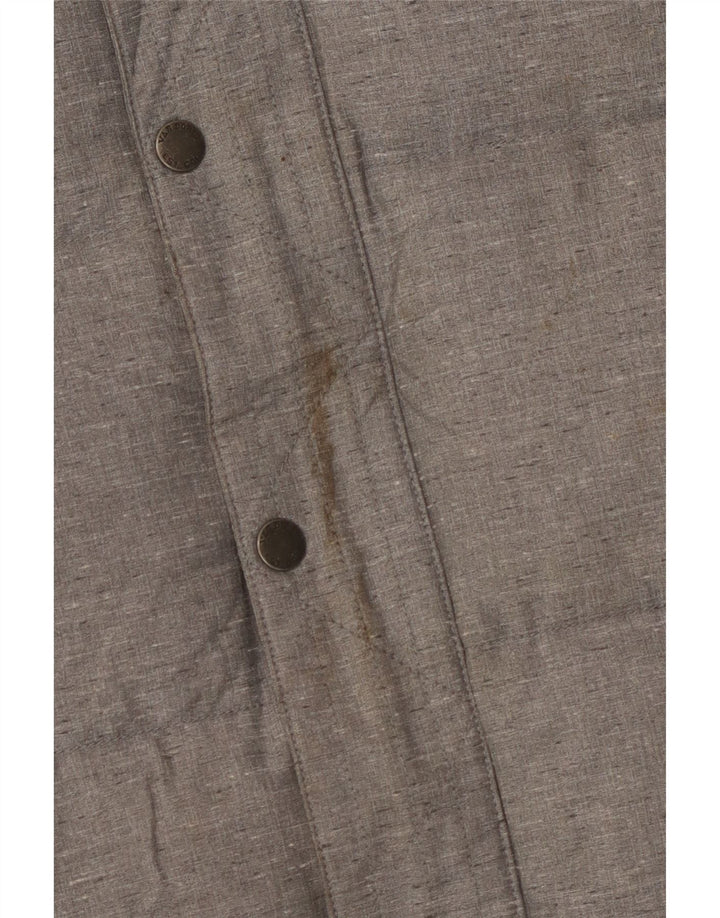 Giacca imbottita con cappuccio da uomo VANS UK 38 Nylon grigio medio