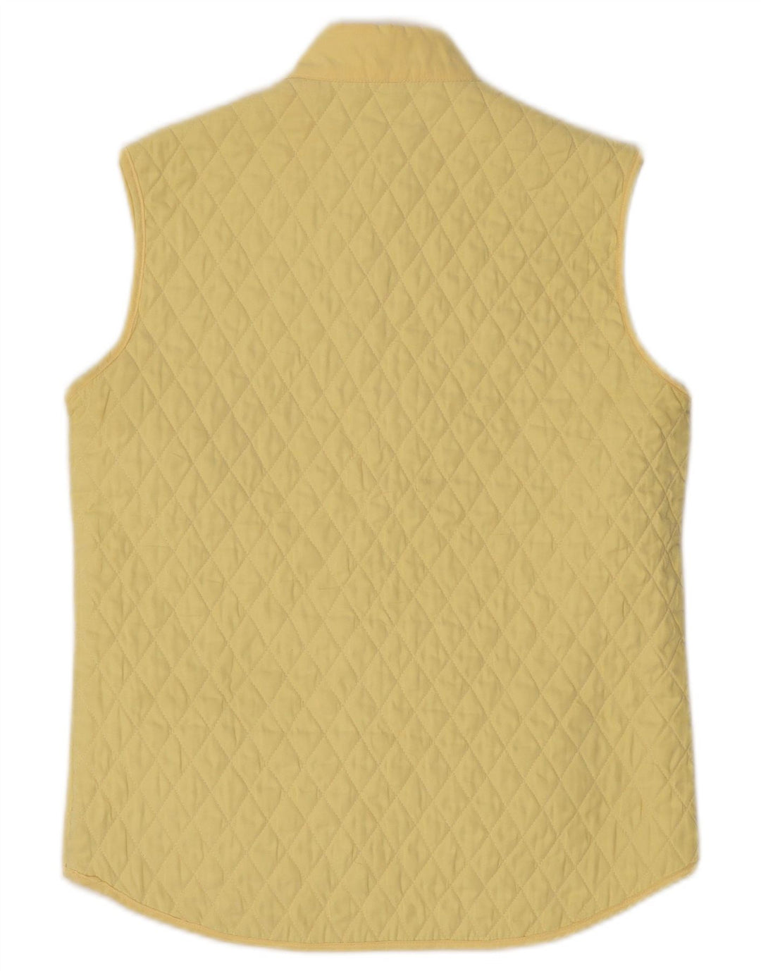 Gilet Trapuntato Donna Conte of Florence IT 40 Small Giallo Poliestere