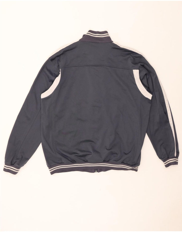 CHAMPION Giacca da tuta grafica da uomo grande color grigio blocco