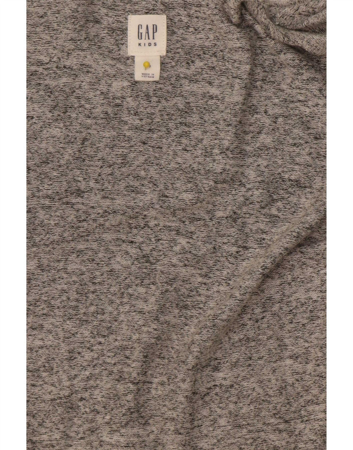 Maglione cardigan aperto per ragazze Gap 8-9 anni Rayon grigio medio