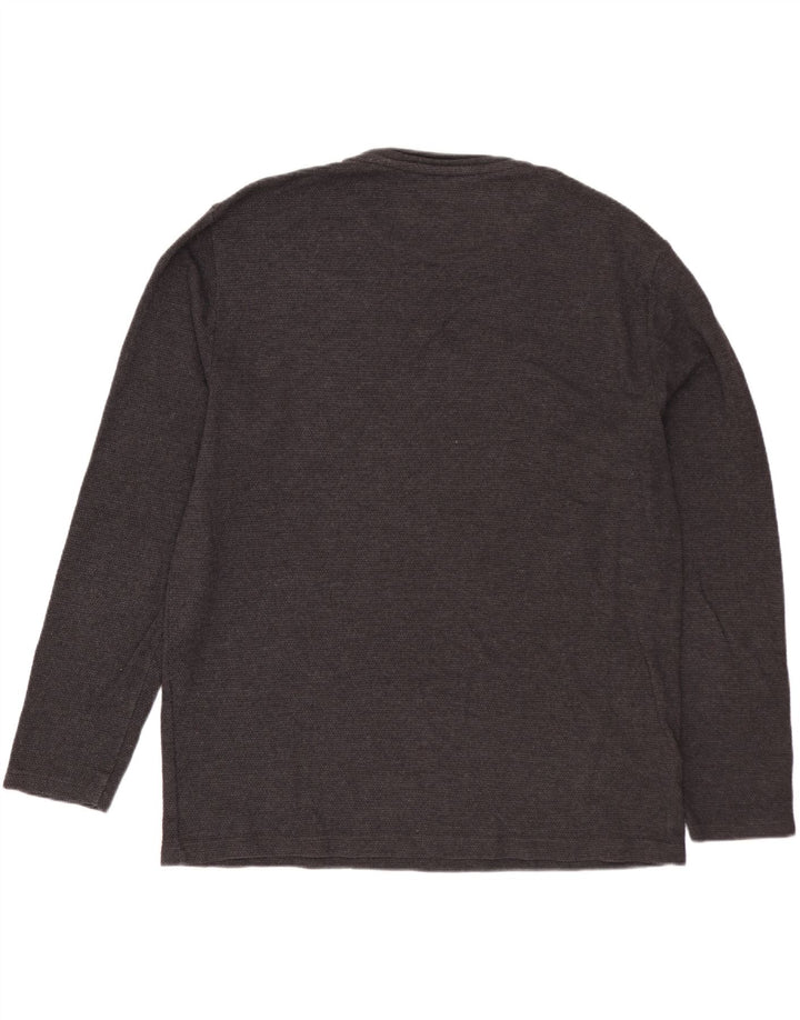 Maglia ZARA da uomo a maniche lunghe grande grigia