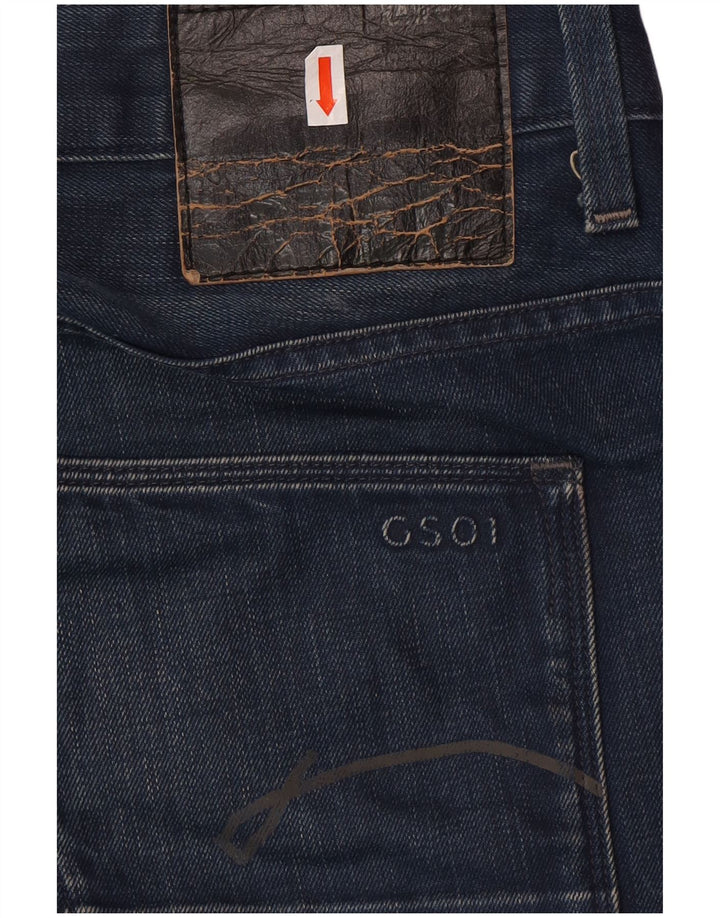 Jeans dritti da uomo G-STAR W33 L34 cotone blu