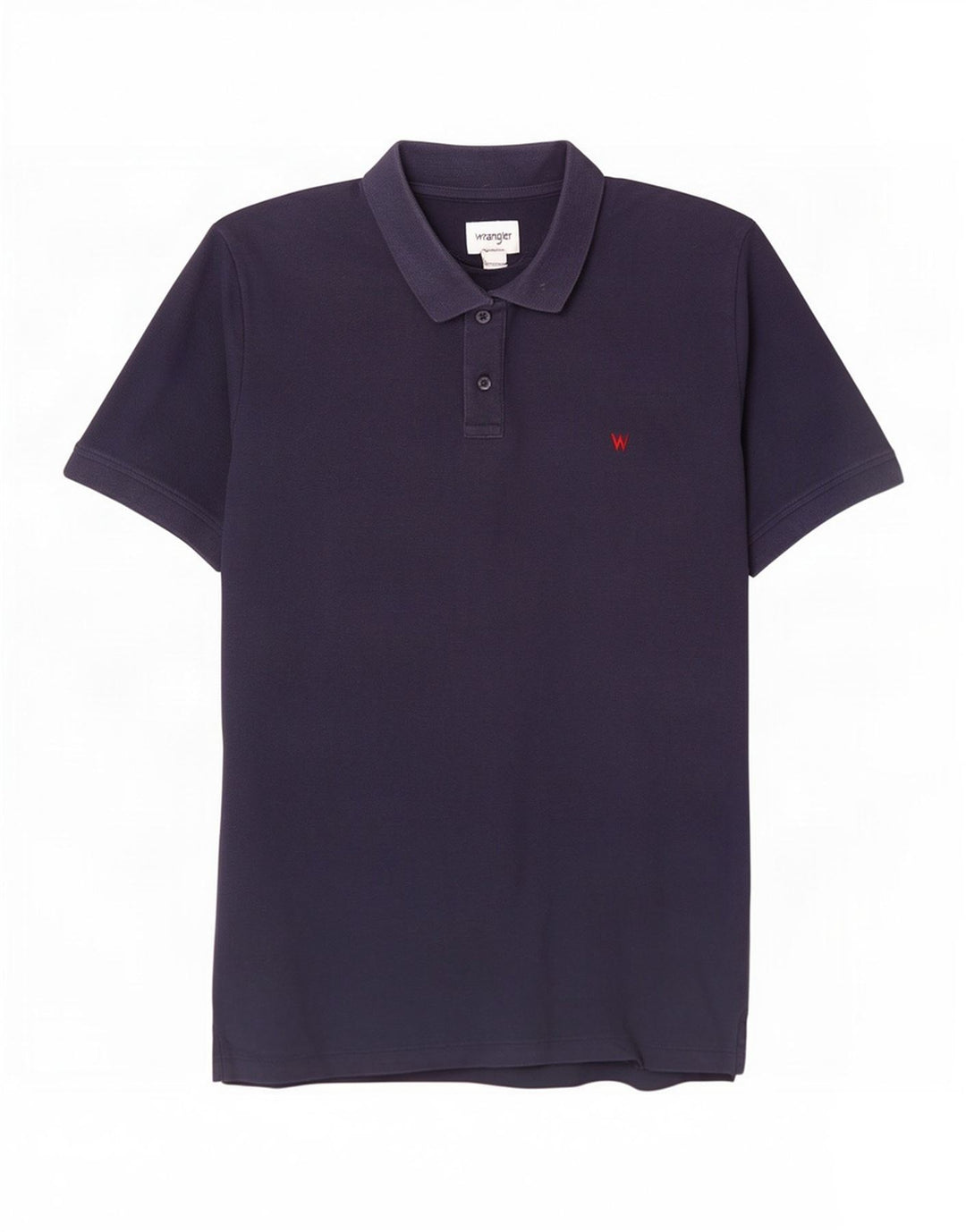 Polo da uomo Wrangler grande in cotone blu navy