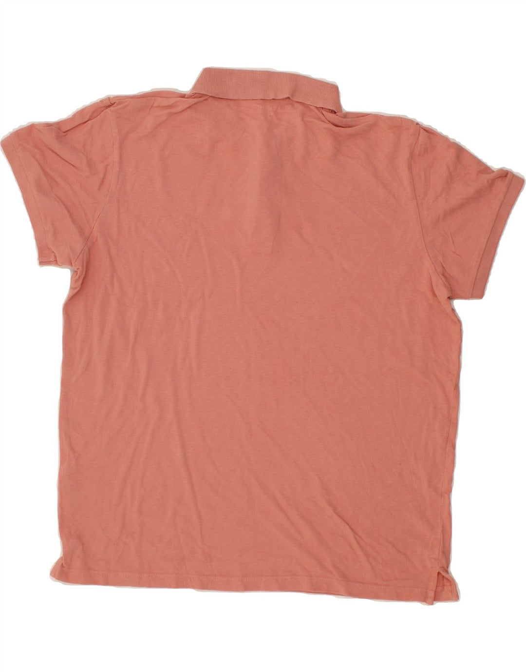 JACK & JONES Mens Polo Shirt Large Pink Cotton Vintage Jack & Jones and Second-Hand Jack & Jones from Messina Hembry 