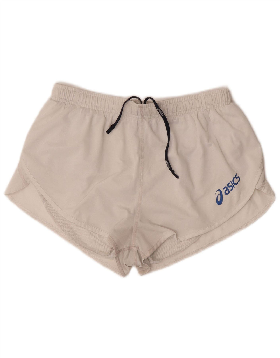 Pantaloncini sportivi da donna Asics UK 18 XL poliestere bianco sporco