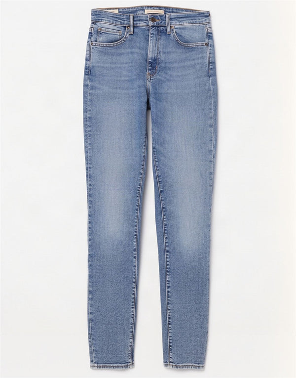 Jeans skinny a vita alta Levi's 721 da donna W28 L30 cotone blu