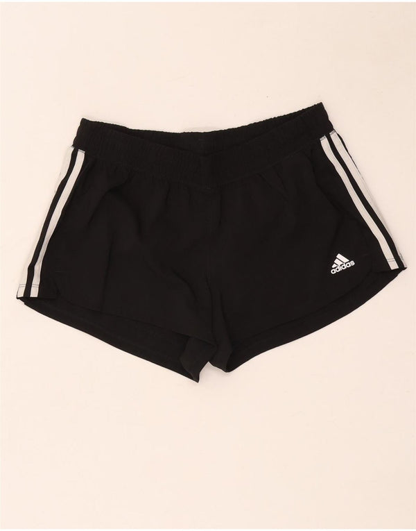 Pantaloncini sportivi Adidas Aeroready da donna UK 12/14 Poliestere nero medio