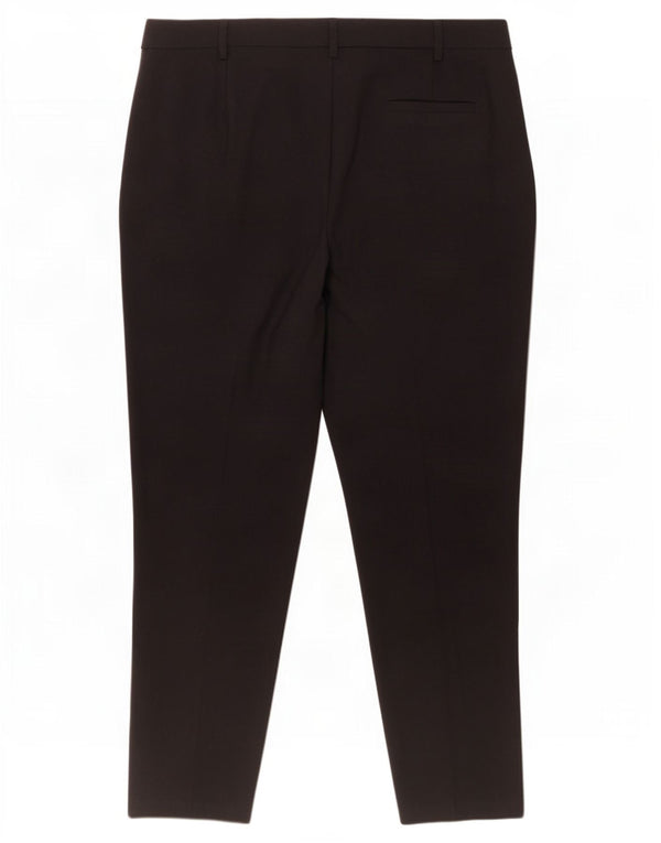 Pantaloni casual affusolati da donna Marks & Spencer UK 16 Large W34 L27 Neri