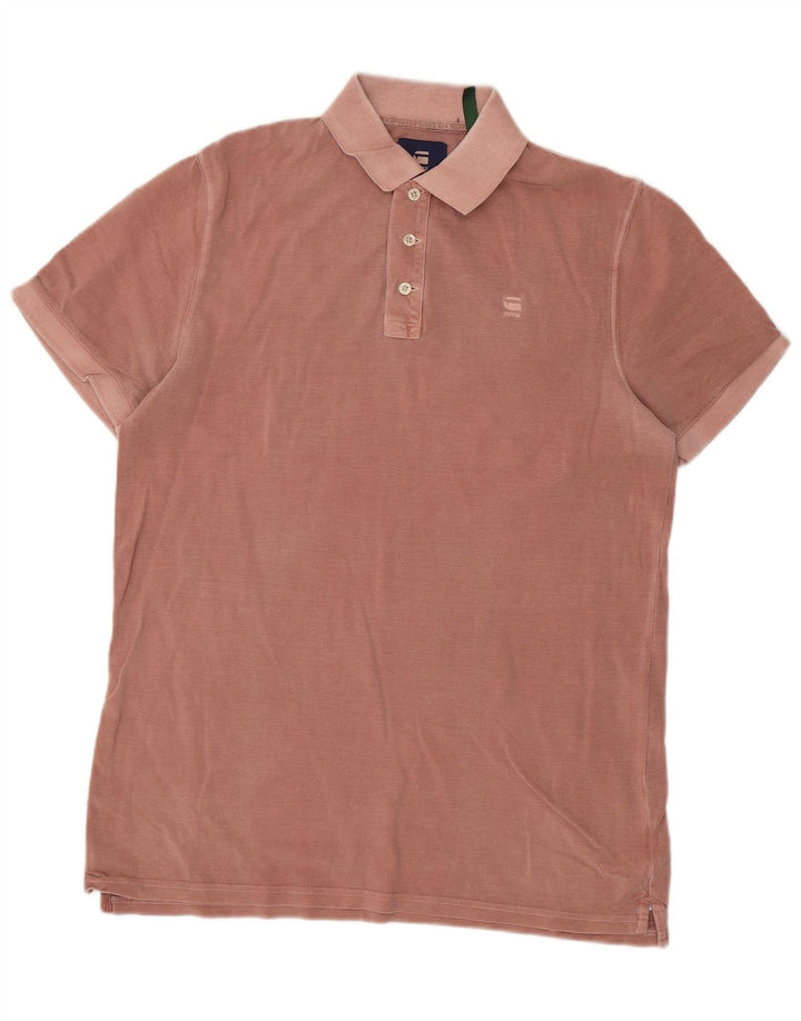 Polo da uomo G-Star grande rosa