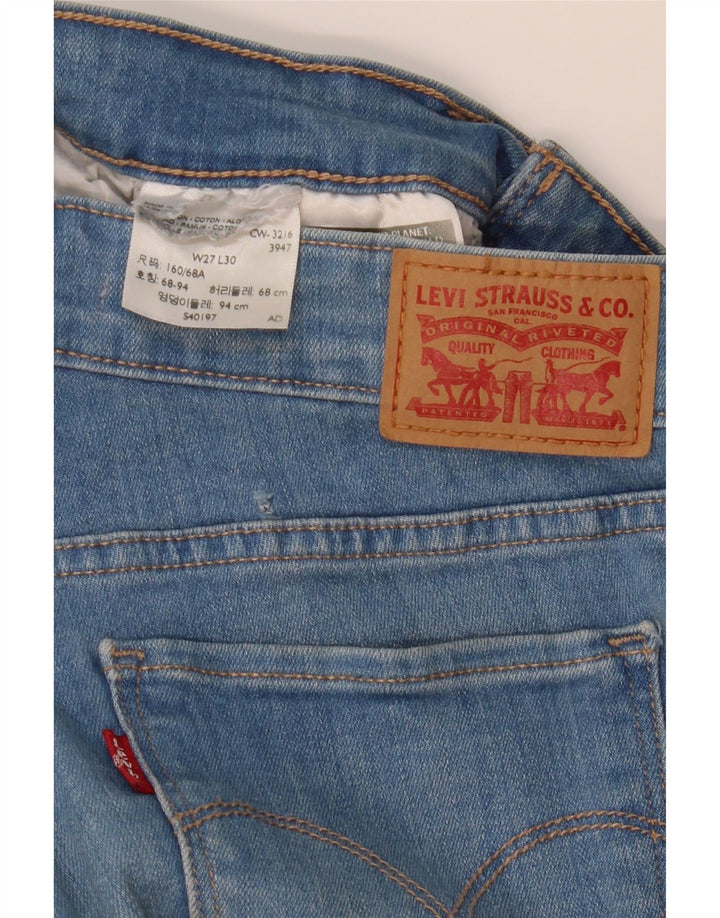 Jeans skinny Levi's 711 da donna W27 L30 Blu