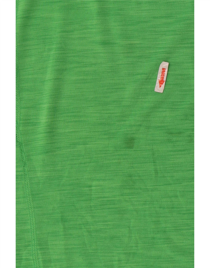 T-shirt Reebok da donna Top UK 12 poliestere chiazzato verde medio