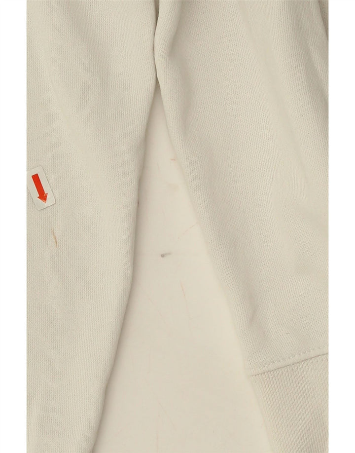 Maglione oversize con cappuccio da donna Champion UK 10 piccolo bianco