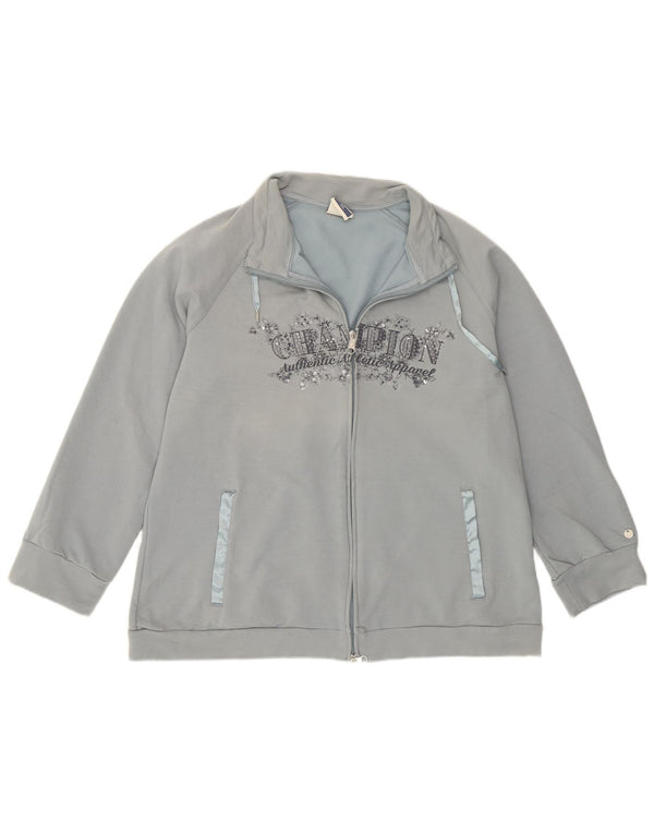 Giacca sportiva da donna con grafica Easy Fit Champion UK 20 2XL Blu