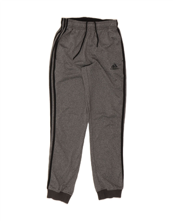 ADIDAS Mens Tracksuit Trousers Joggers Small  Grey Polyester Vintage Adidas and Second-Hand Adidas from Messina Hembry 