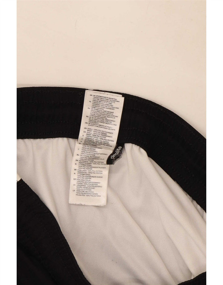 Pantaloncini sportivi Adidas Climalite da uomo medio poliestere nero