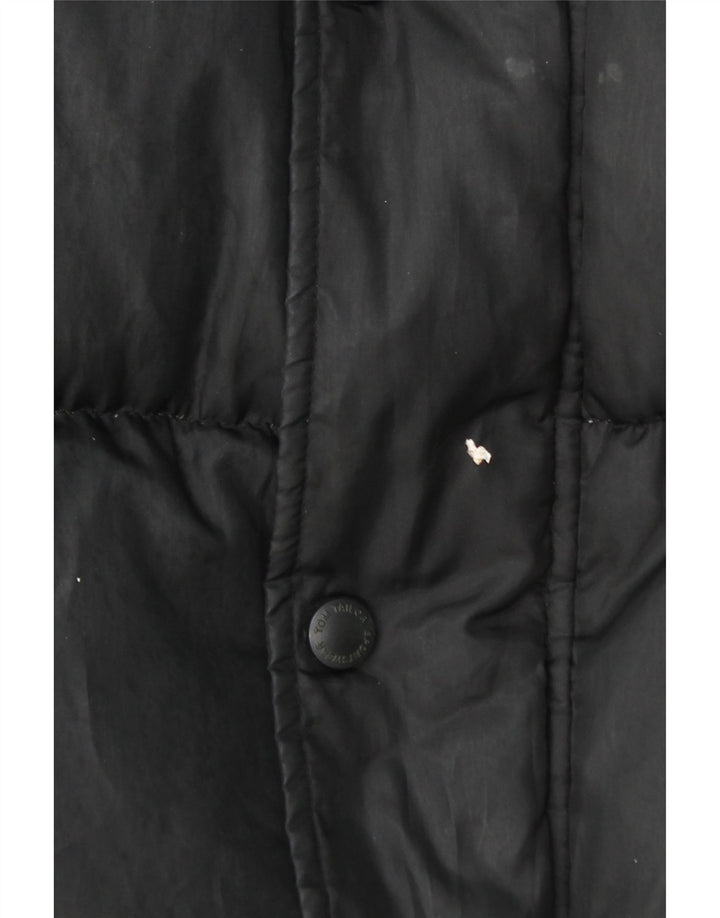 TOM TAILOR Mens Padded Jacket UK 42 XL Black Polyester Vintage Tom Tailor and Second-Hand Tom Tailor from Messina Hembry 