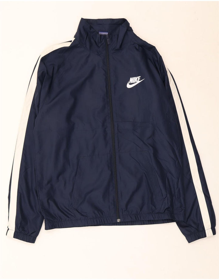 Giacca da tuta da uomo NIKE Large blu navy