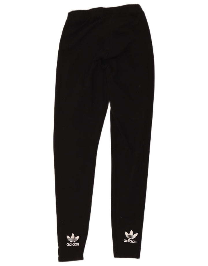 Leggings Adidas Bambina 13-14 Anni Poliestere Nero
