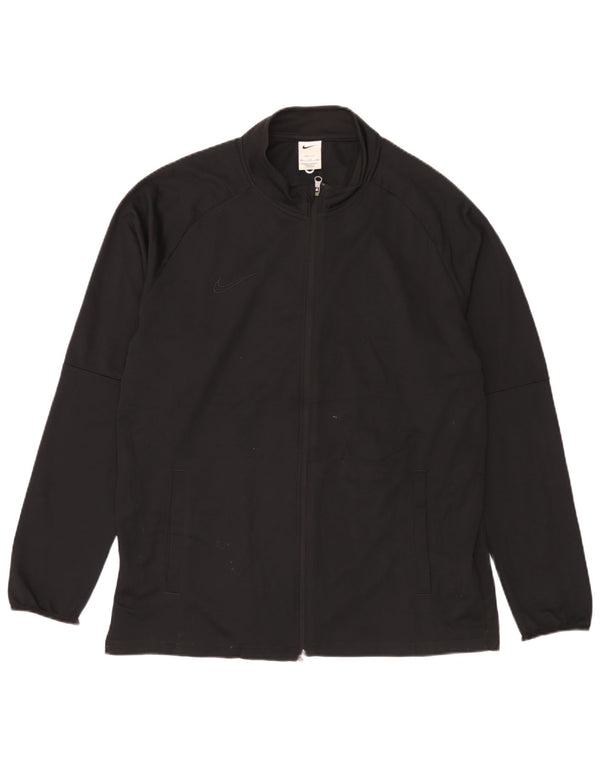 Giacca da tuta Nike Dri Fit da uomo 2XL nera in poliestere