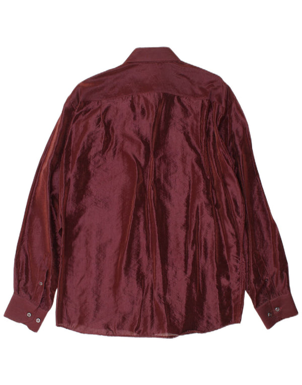 Trend Mens Shirt Medium Burgundy