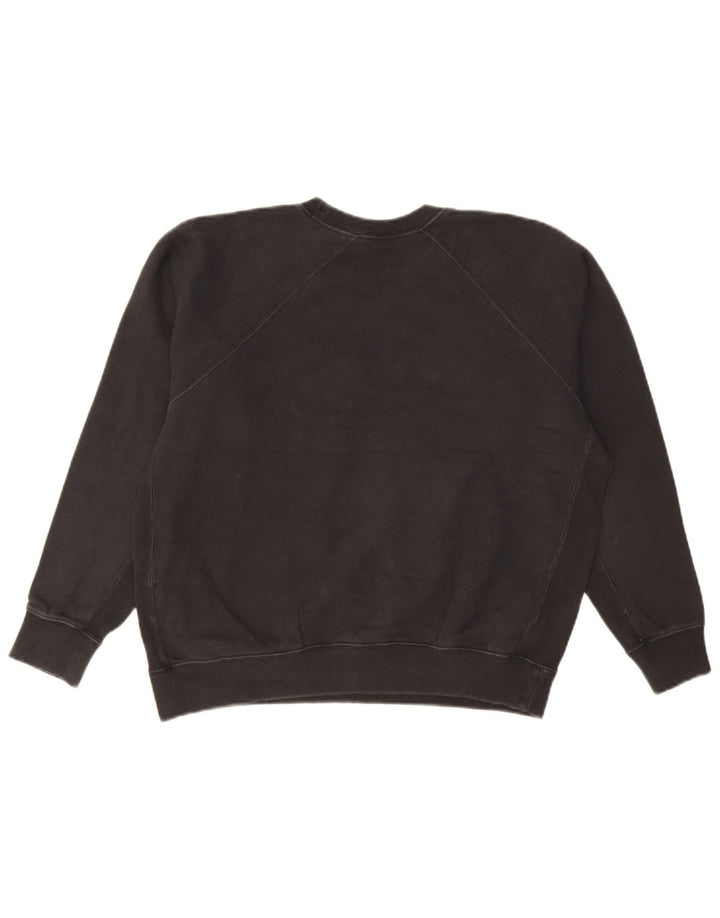 Felpa oversize con grafica da donna Champion, taglia UK 14, media, nera