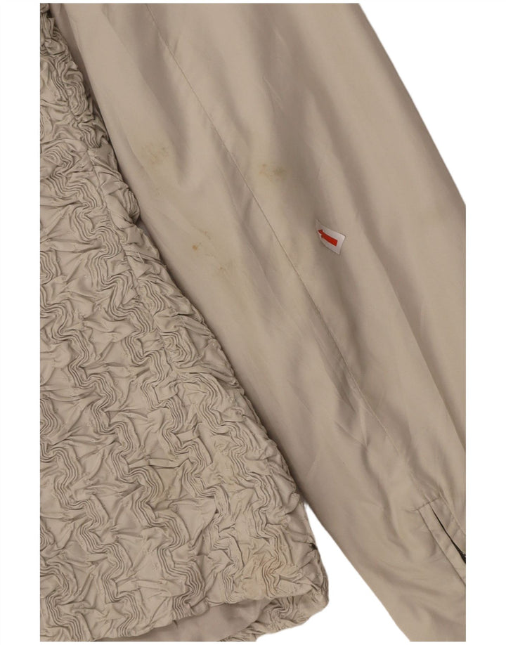 ZARA Womens Utility Jacket UK 18 XL Grey Polyester