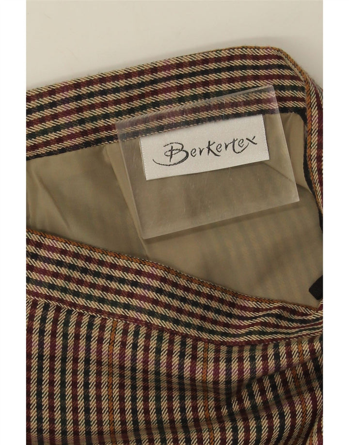 Gonna dritta da donna Berkertex W28 media pied de poule multicolore