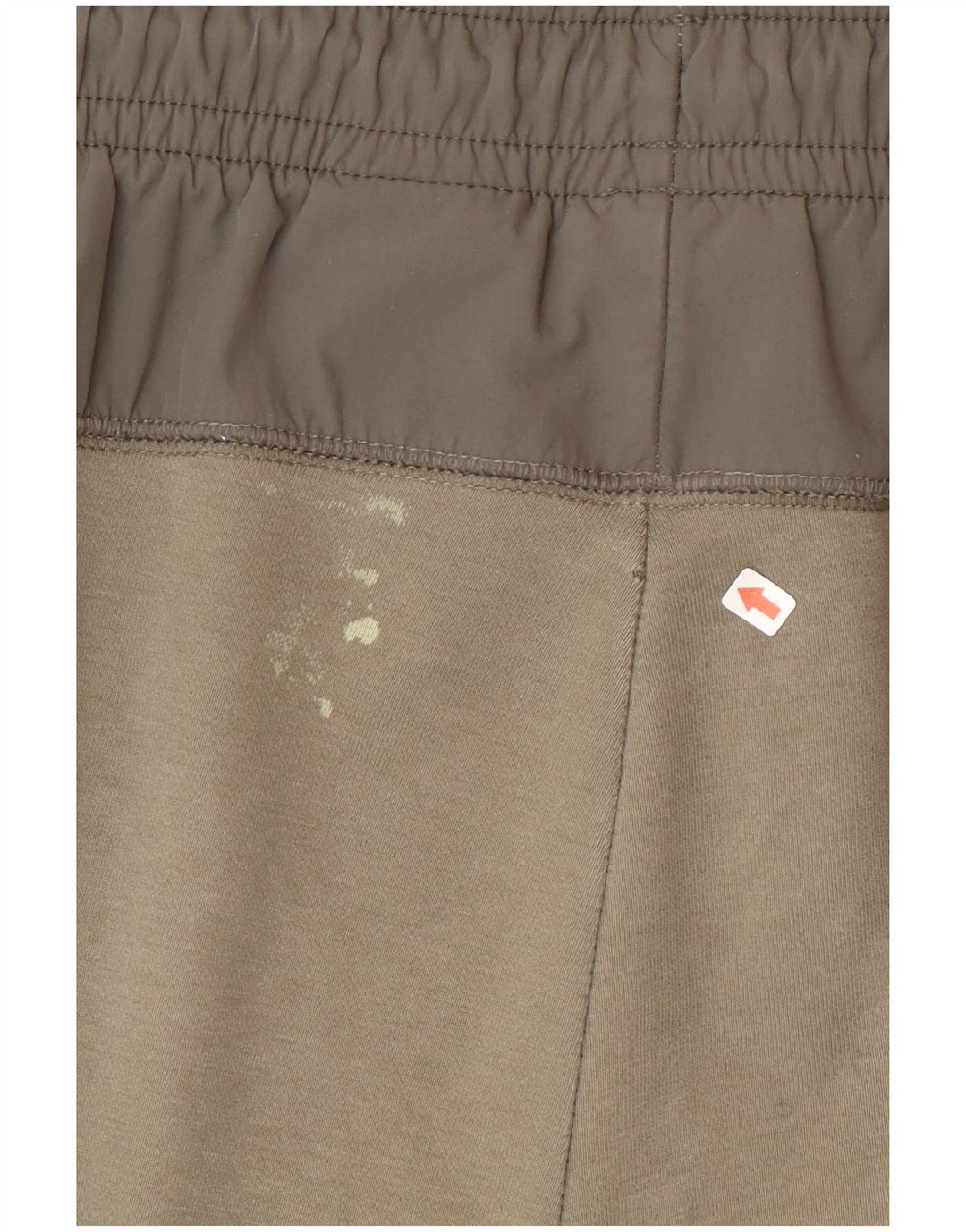 Pantaloni da tuta da uomo Nike Large in cotone color block verde