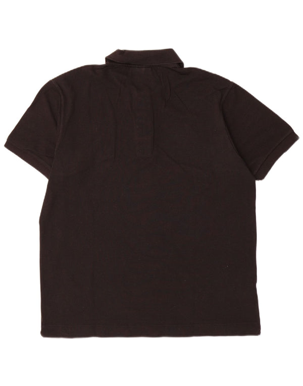 Lacoste Mens Classic Fit Polo Shirt Size 5 Large Black Cotton