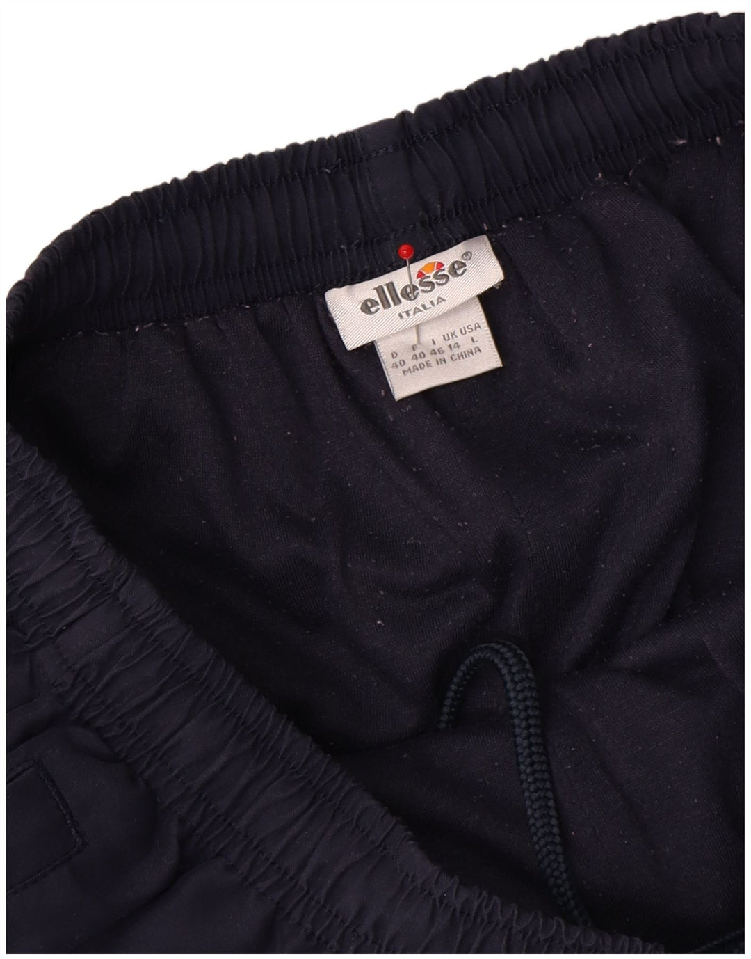 Pantaloni da tuta da donna Ellesse UK 14 Poliestere blu navy medio