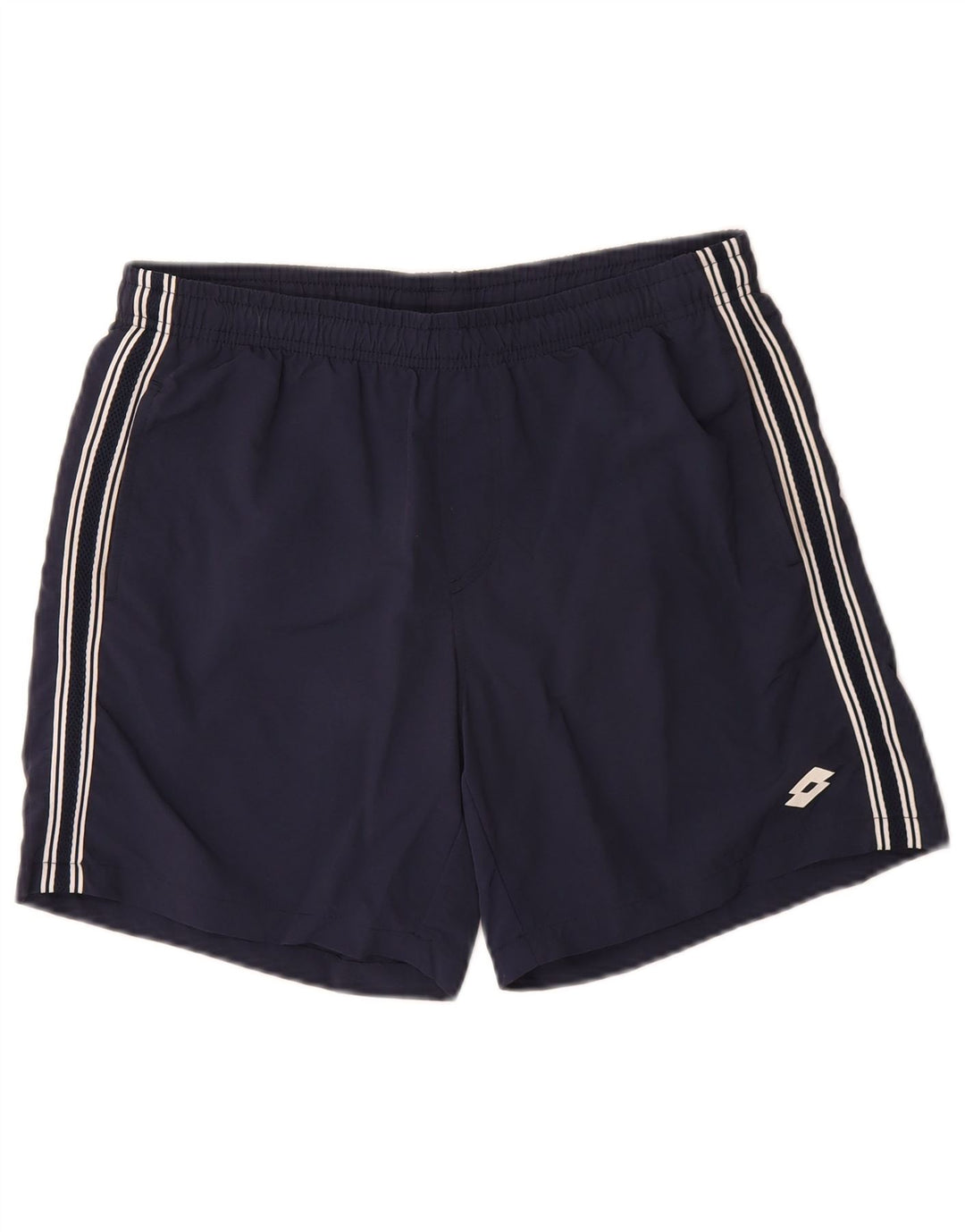 Pantaloncini sportivi da uomo Lotto piccoli blu navy