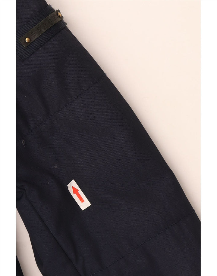 Cappotto imbottito con cappuccio da donna Esprit UK 10 Small Blu Navy in poliammide