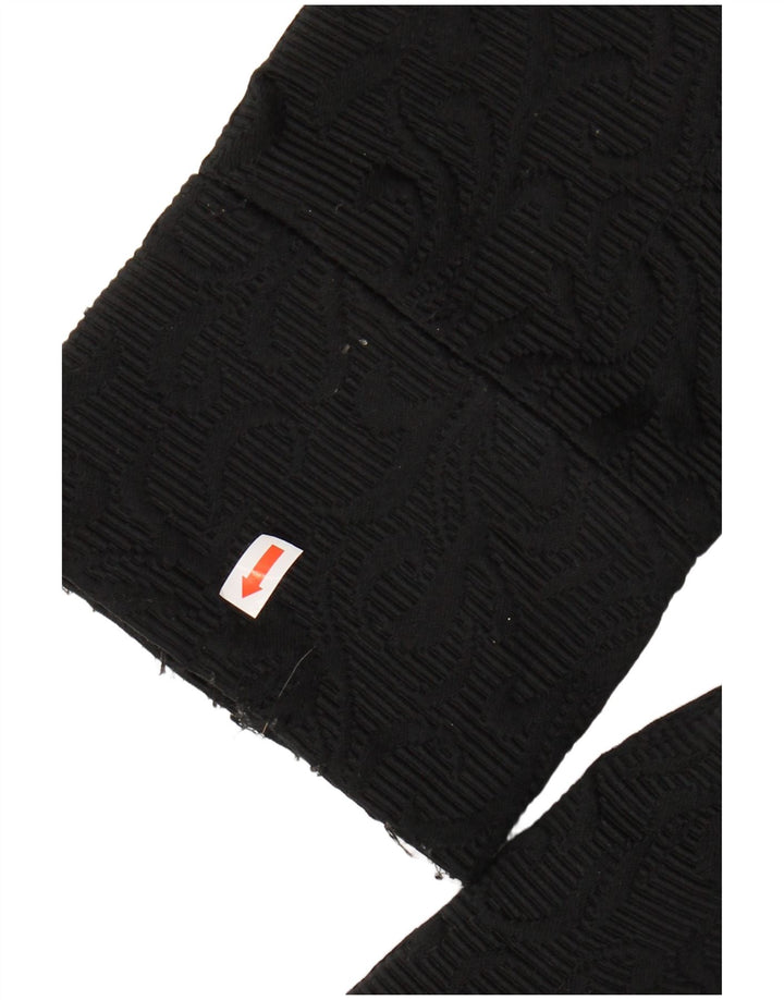 DESIGUAL Cappotto da donna con motivo astratto EU 40 cotone nero medio