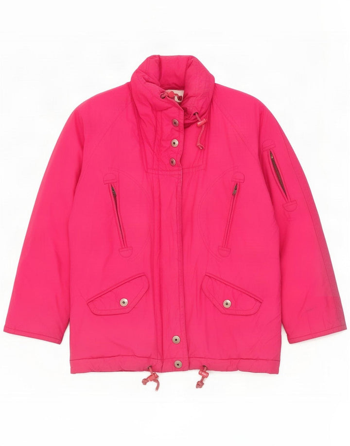 Giacca da sci vintage da donna EU 38 Rosa medio