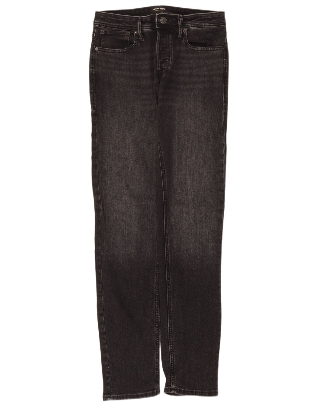 Jeans slim da uomo Jack & Jones W30 L34 cotone grigio