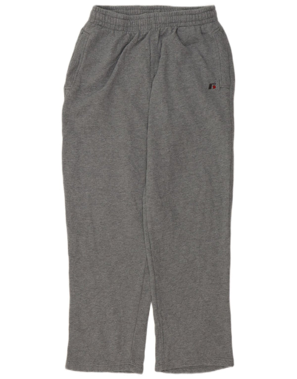 Pantaloni da tuta da uomo RUSSELL ATHLETIC in cotone grigio medio