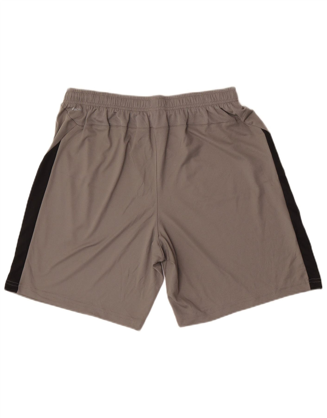 Pantaloncini sportivi da uomo Puma Large in poliestere color block grigio