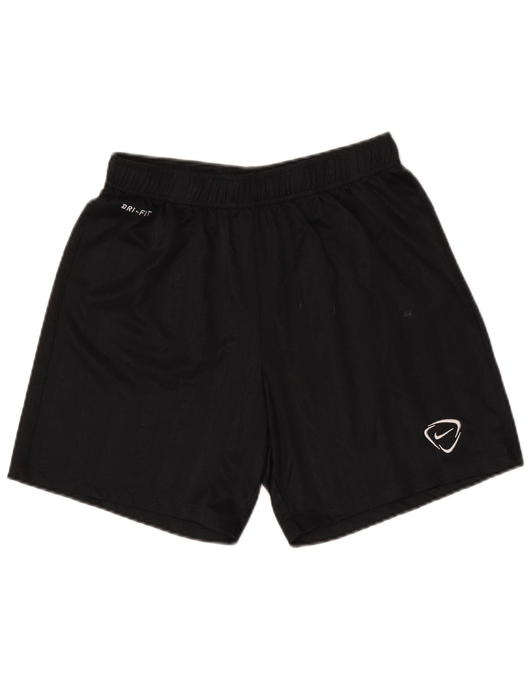 NIKE Pantaloncini sportivi Dri Fit da uomo medio nero gessato in poliestere