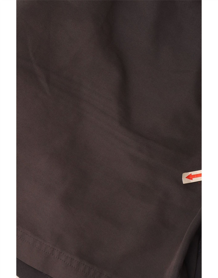 Pantaloncini sportivi da uomo Adidas grandi in poliestere nero