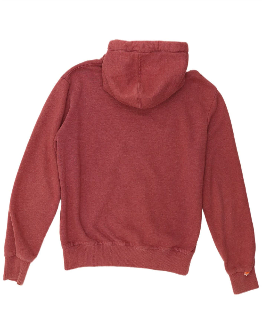 Felpa con cappuccio e zip da uomo Superdry 2XL in cotone marrone