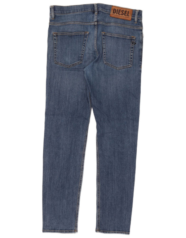 Jeans slim da uomo Diesel Zatiny W33 L30 cotone blu