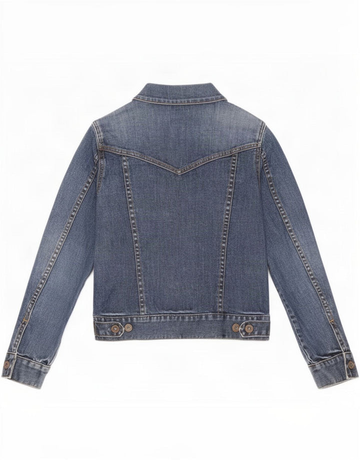 Giacca in denim Petite da donna Gap UK 10 piccola in cotone blu
