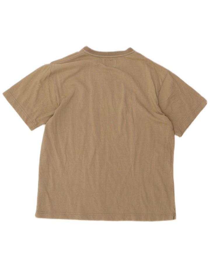 T-shirt uomo Kappa Top Large in cotone beige