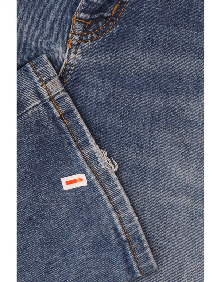 WRANGLER Jeans dritti elasticizzati Texas da uomo W32 L30 cotone blu