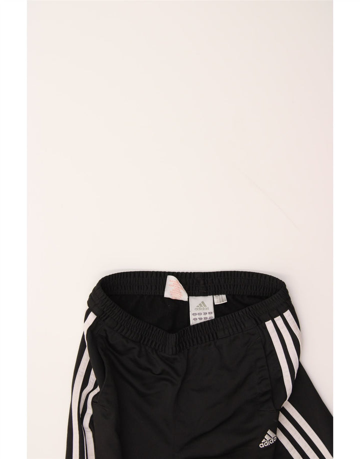ADIDAS Boys Sport Shorts 7-8 Years  Black Polyester Vintage Adidas and Second-Hand Adidas from Messina Hembry 