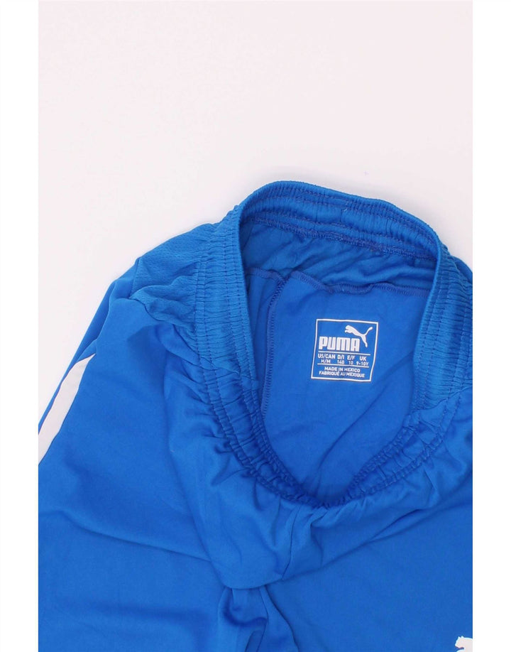 Pantaloncini sportivi Puma da ragazzo 9-10 anni Blu Colourblock