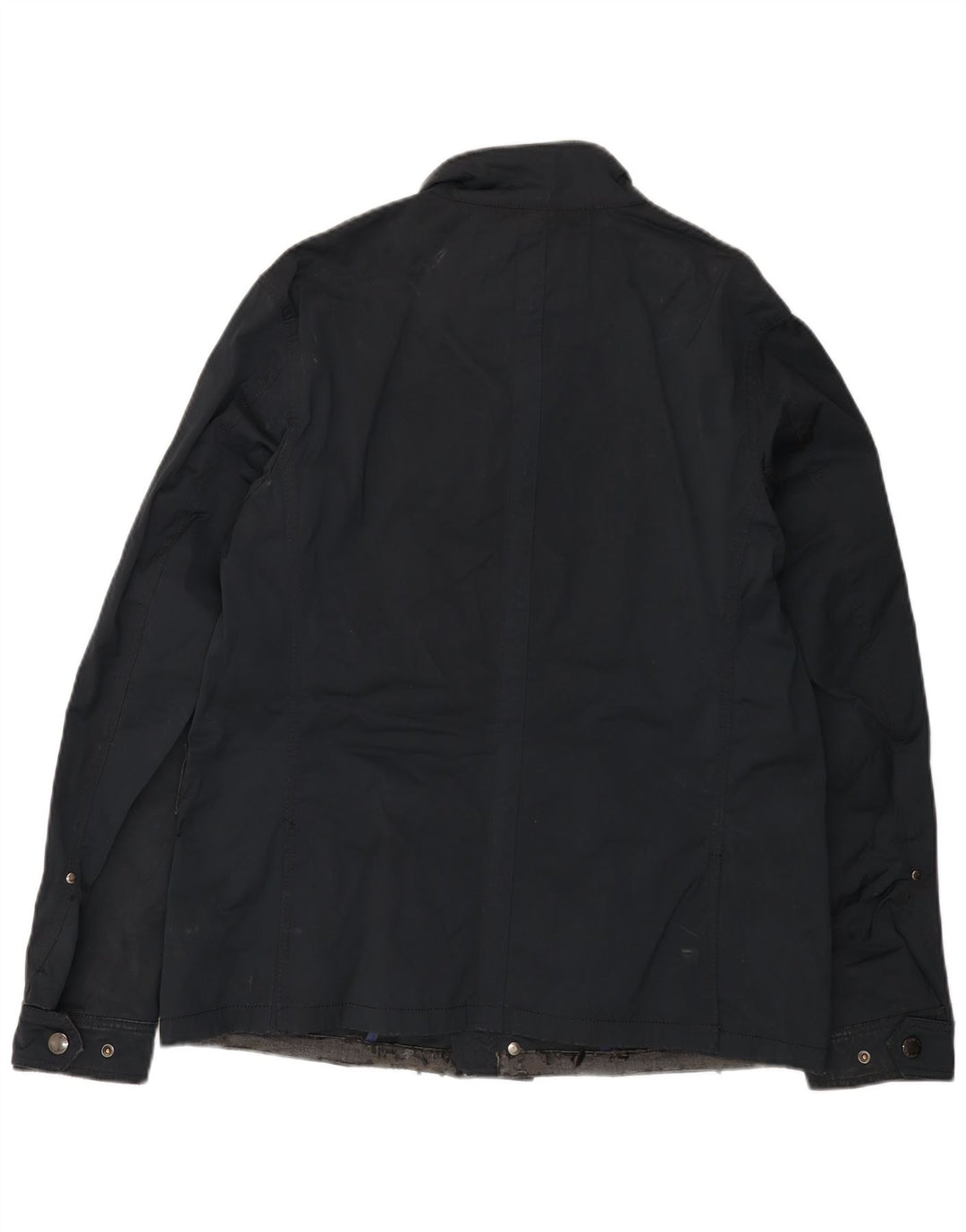 Giacca utility da uomo Zara UK 42 XL poliestere blu navy