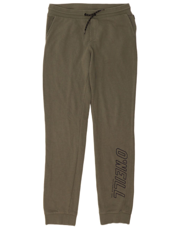 Pantaloni da tuta con grafica da donna O'Neill Joggers UK 14 Cotone kaki medio