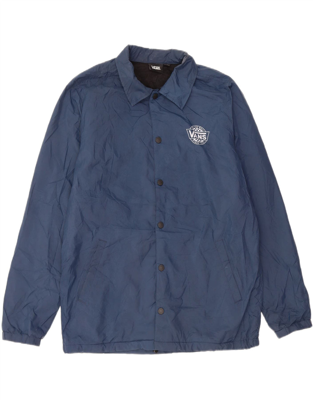 Giubbotto bomber grafico da uomo Vans UK 38 medio blu navy poliestere